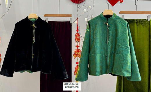 X&F252975B两面穿外套 商品图1