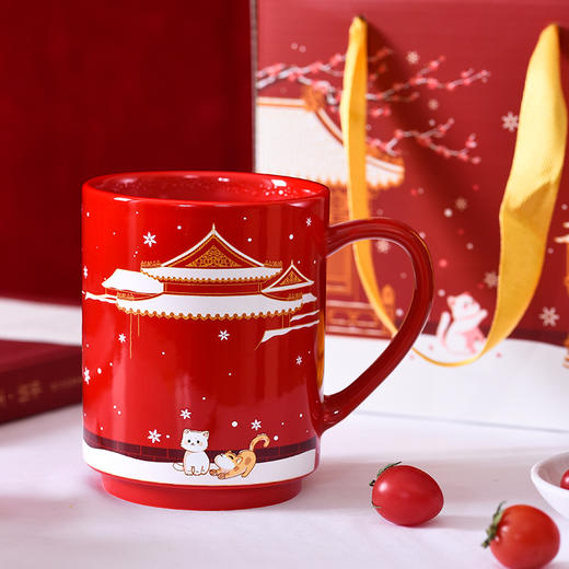 热卖中！！【北京宫廷文创特邀大师林正茂&裴焕禄联合监制出品】《雪遇宫廷》 感温杯 商品图5