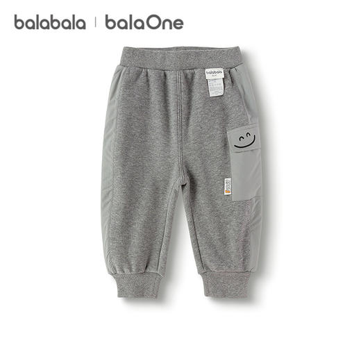 巴拉巴拉balaOne儿童长裤男童女童工装裤加绒2025新款冬季休闲裤 商品图4
