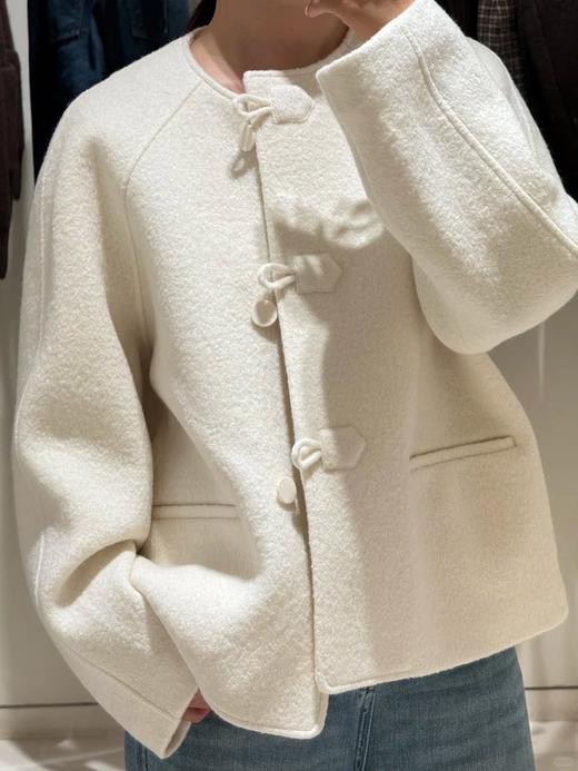 【高品质私服】【IC羊毛摇粒绒短款大衣】布面蓬松饱满，绒感十足，柔软有型G1583-CC【无标出货 介意慎拍】 商品图3