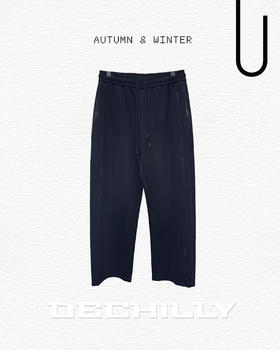 549736383弯刀针织裤