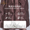 乔万尼高蓬保暖连帽设计系带长款白鸭绒羽绒服EM4T608 商品缩略图4