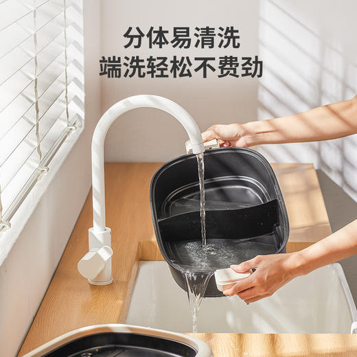 【MODONG摩动 双控分体鸳鸯锅】双旋钮独立温控 在家实现吃火锅自由~ 商品图3