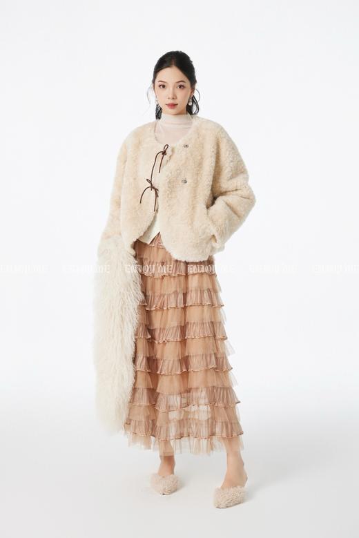 【门店同款】ENJOY冬季“暖冬软糖”双蝴蝶结扣外套 167750111 商品图8