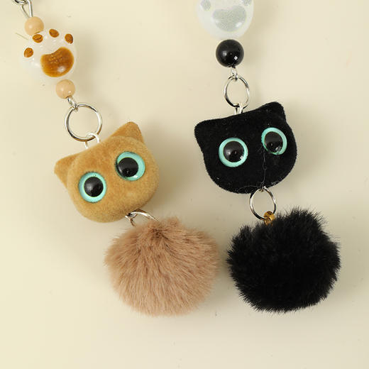 创意毛绒玲珑猫咪对装挂件纪念日百货门店同款166744026 商品图1