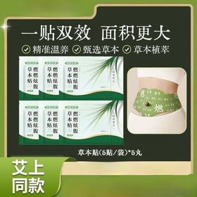 【甄选草本❗️热辣炫腹】燃燃炫腹艾草贴抖音爆款懒人肚脐丸贴轻盈贴艾草肚脐贴草本炫腹贴。ja