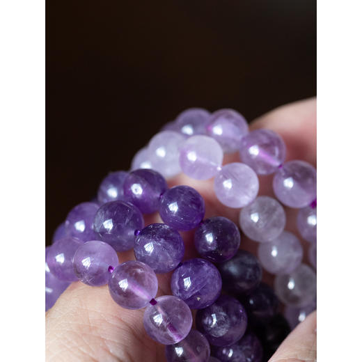 牧衣游 紫水晶手链文艺百搭 听风 不支持会员折 商品图1