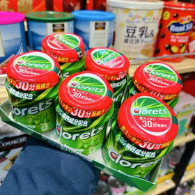 卡夫clorets原味薄荷口香糖