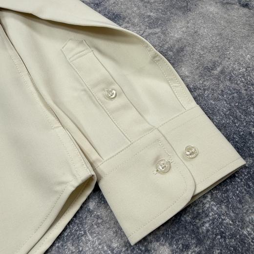 D110409男士羊毛混纺衬衫2025冬季新款休闲上衣 商品图11