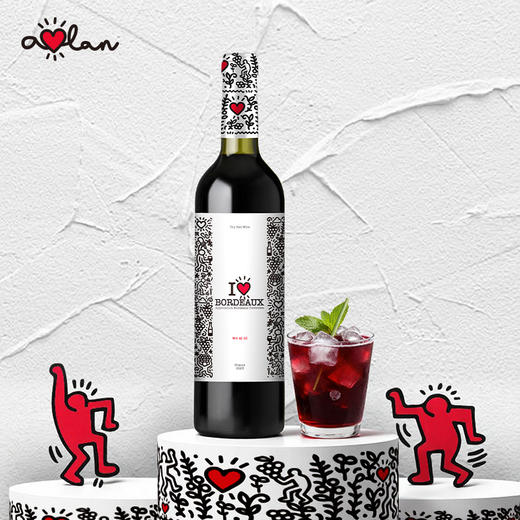 【新品】奥兰天天法国波尔多A.O.C.级干红葡萄酒14°750ml 送礼收藏款红酒 黑莓果酱 商品图1