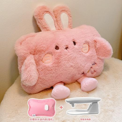 【热水袋充电防爆】可爱毛绒暖水袋 女生宿舍用暖手宝 暖宝宝敷肚子热敷 商品图5