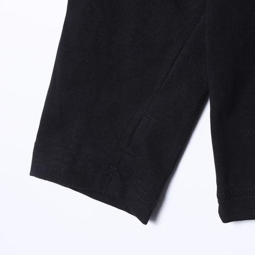 SDSA男士秋冬新款痞帅男装简约印花字母花卉半高领长袖T恤百搭潮 商品图3