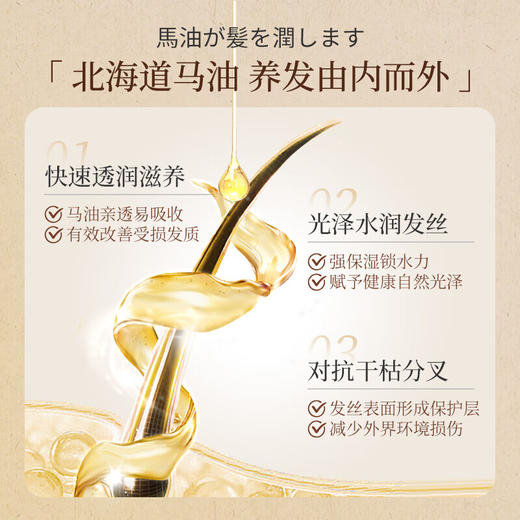 【分仓直发包邮】蝶印牌马油滋养型护发素600ml 商品图2