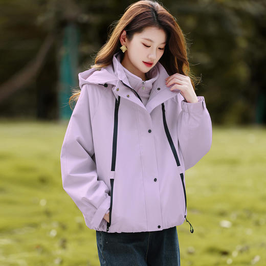 三合一外套时尚可拆卸内胆，两件套加厚保暖棉服HR-LYSX25605 商品图0