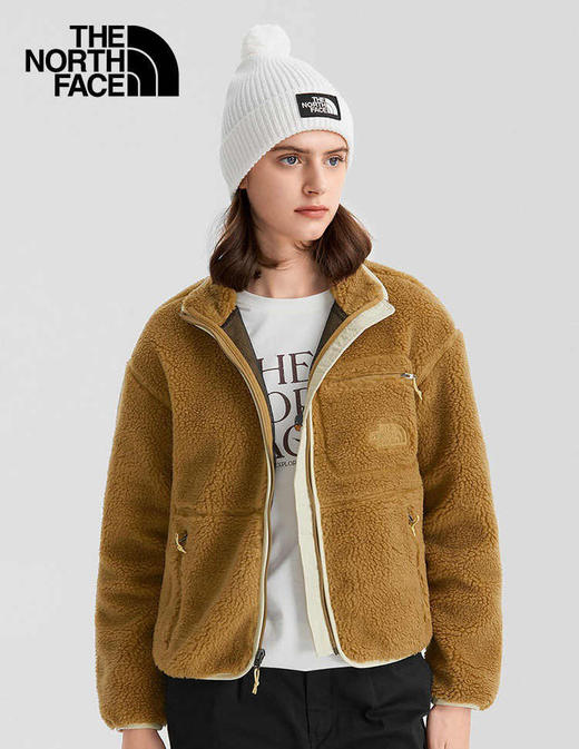 北面女士羊羔毛外套110404 商品图6