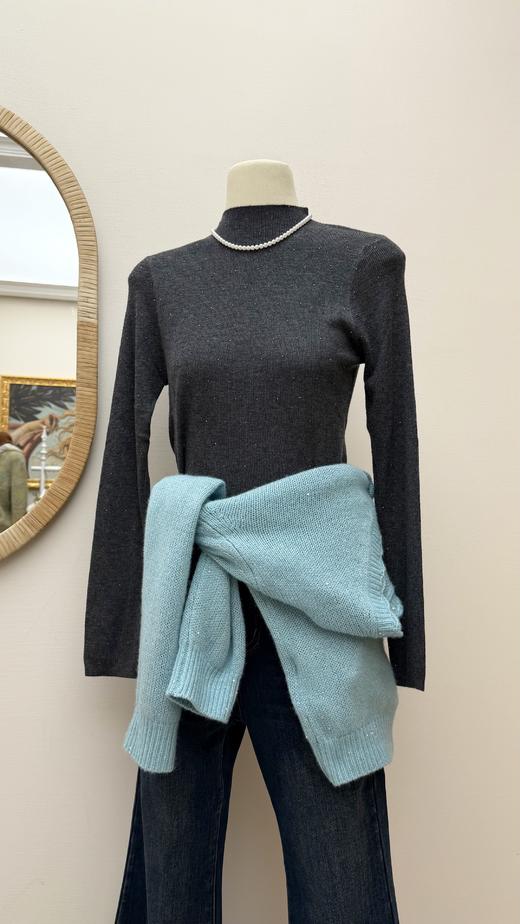 【门店同款】ENJOY冬季碎钻中领打底 166993364 商品图12