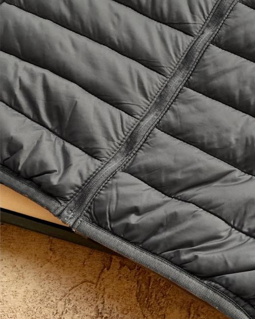 D110436冬季胸前印染LOGO羽绒立领情侣马甲轻薄款 商品图10