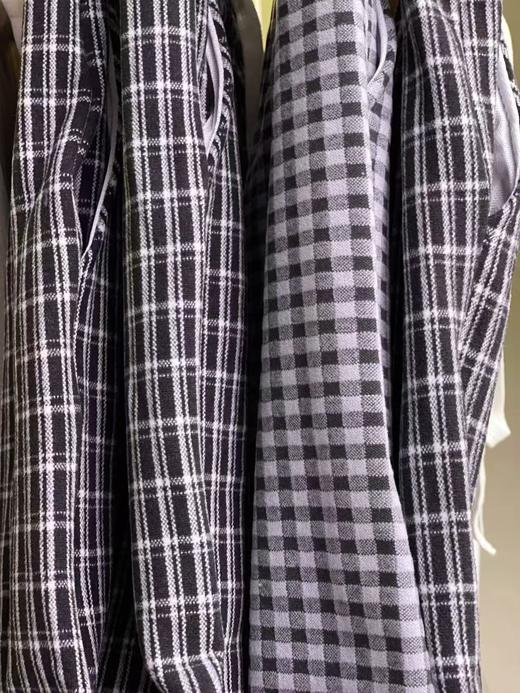 德绒格子长裤舒适透气简约大气12525971-972 商品图2