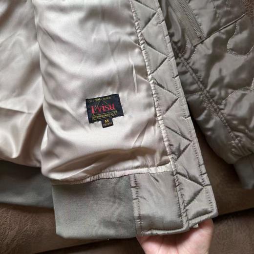 D110418男士迷彩绗缝飞行员外套棉服刺绣佛头海鸥 商品图5