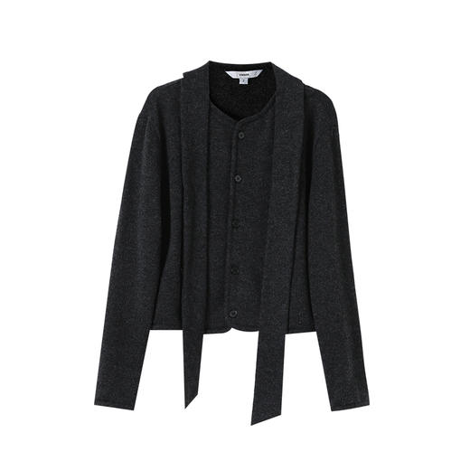 VIMAGE纬漫纪多种系法带本布飘带设计摩登时尚上衣小外套V2403109 商品图6