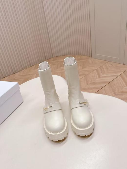 迪奥 经典白色短靴（ZX*DBG） 商品图0