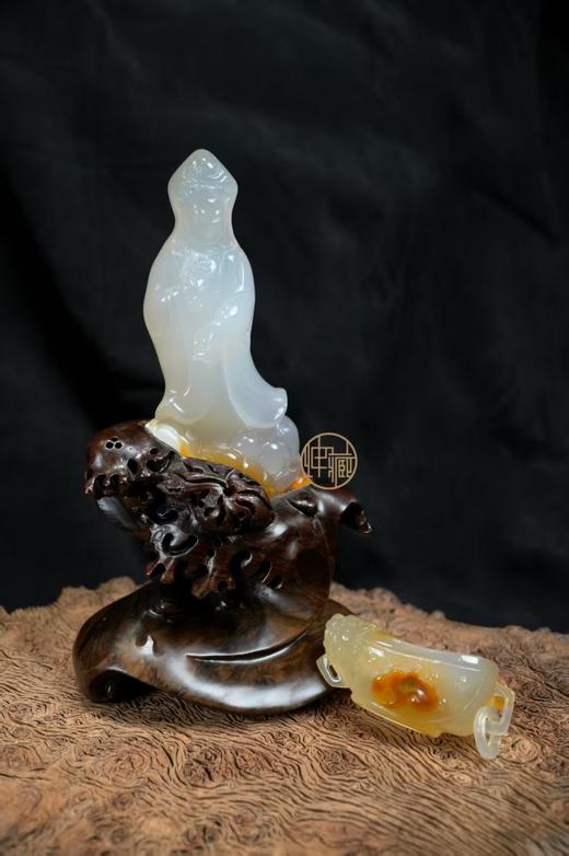 玉髓观音摆件 商品图0