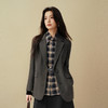 【商场同款】诗凡黎复古格纹衬衫2025秋新款棉感学院风3G9121281 商品缩略图2