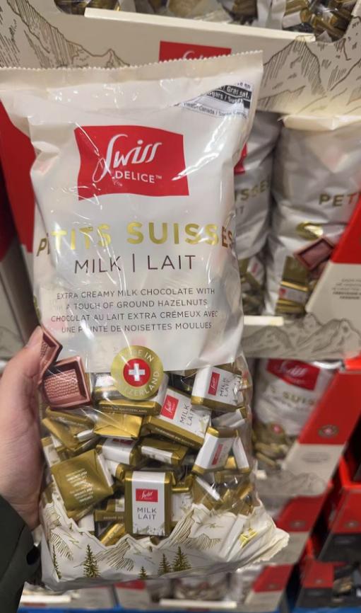 特价！瑞士Swiss Delice72%纯黑巧克力/白巧克力（1.5公斤/袋 大包装）温哥华直邮 商品图0