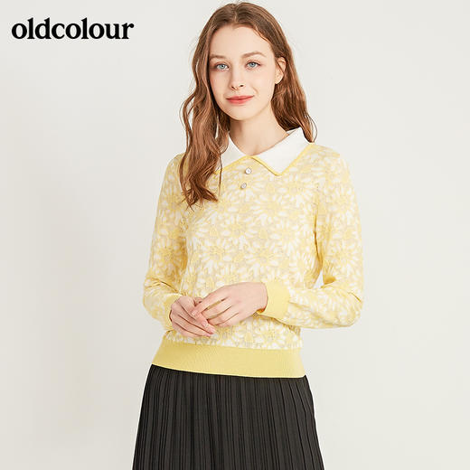 oldcolour欧珂秋冬设计感时尚休闲通勤短款套头衫女GM41052902 商品图6