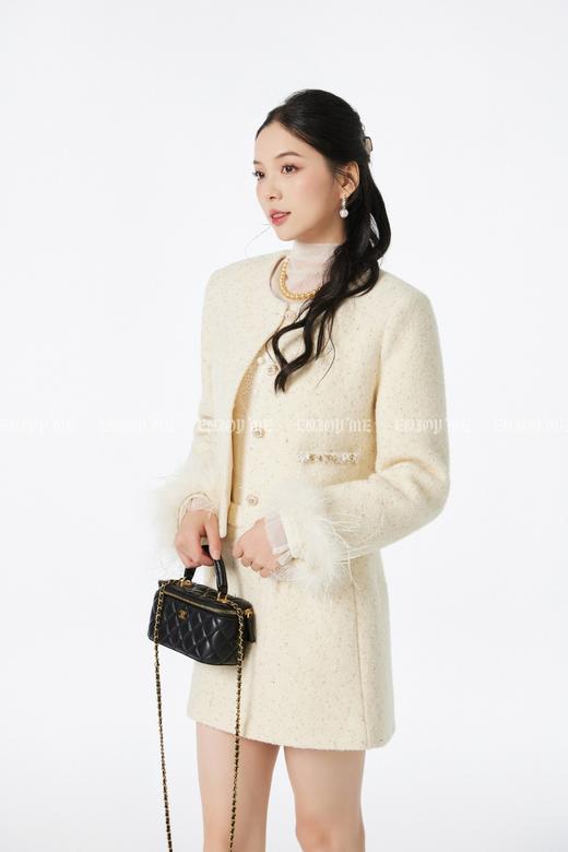 【门店同款】ENJOY冬季“相聚时刻”袖口毛毛羽绒小香套装 167696919 商品图4