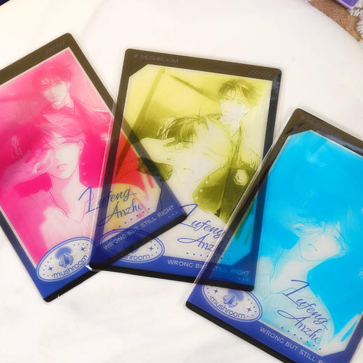 小蘑菇漫画周边盲抽三色二次元相卡纪念日百货门店同款167595202 商品图3