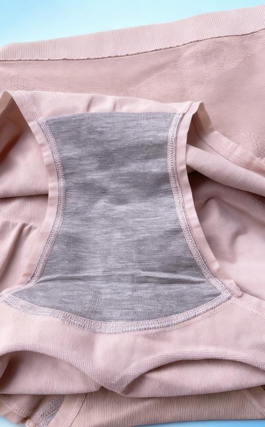 裸氨莫代尔高腰提臀收腹裤舒适透气1215134 商品图3