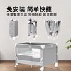 coolbaby婴儿床可调高度可移动可擦拭拼接床宝宝多功能折叠尿布台 商品缩略图3