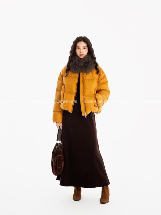 【门店同款】ENJOY冬季“暖冬软糖”可拆毛领泡芙羽绒 167694770 商品图5