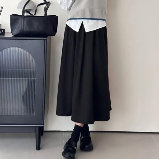 Beau Muse 法式赫本风毛呢半身裙 | 秋冬百搭、百褶设计显高显瘦、四色可选、80-150斤可穿 商品图2