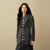 【商场同款】诗凡黎复古格纹衬衫2025秋新款棉感学院风3G9121281 商品缩略图4
