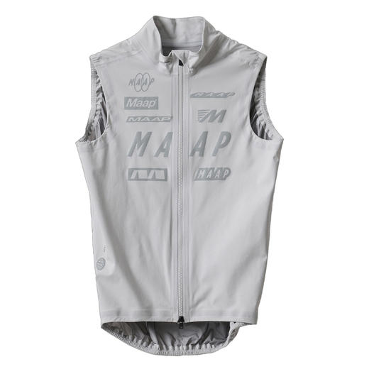 MAAP 女士 Drome 系列 防风防雨骑行马甲 冰雾灰 商品图4