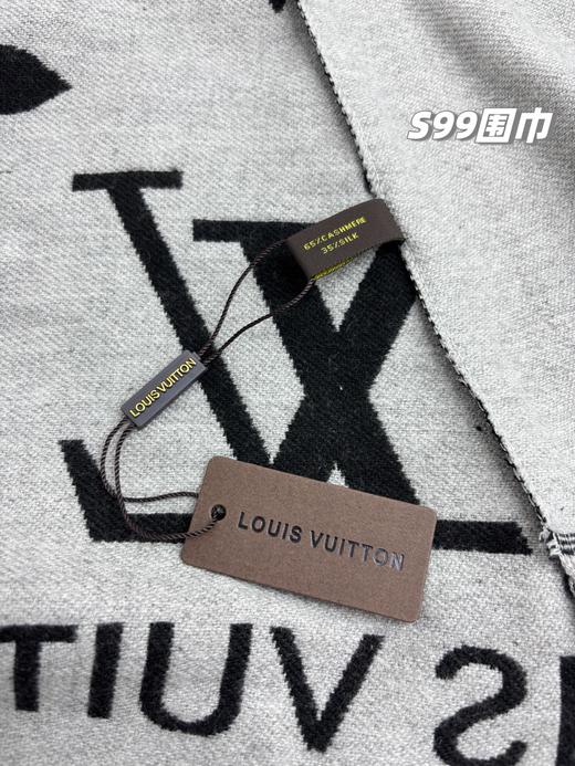 D110427情侣款精典百搭可双面佩戴羊绒流苏围巾 商品图14