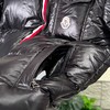 D110407彩虹条双拉链男女款羽绒服情侣保暖加厚外套 商品缩略图10