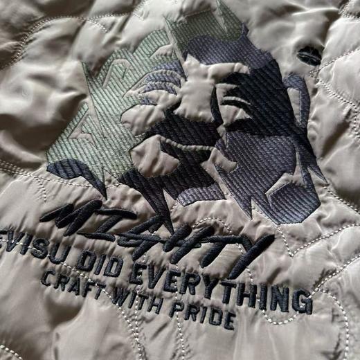 D110418男士迷彩绗缝飞行员外套棉服刺绣佛头海鸥 商品图10