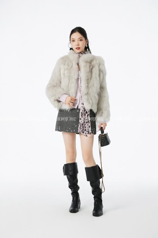 【门店同款】ENJOY冬季“相聚时刻”亮片A字半身裙 167695078 商品图6