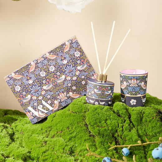 V&A博物馆 工艺美术系列 石榴 草莓小偷 香氛蜡烛香薰礼盒 商品图2