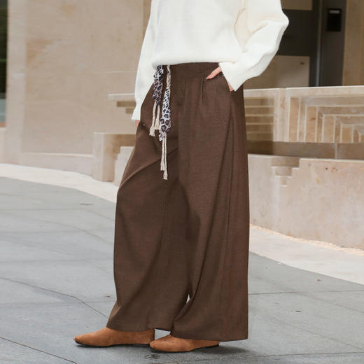 复古腰带阔腿裤-纪念日百货门店同款166844297 商品图2