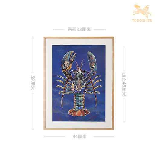 铜师傅 手工錾刻 铜雕画《威武将军》客厅玄关画沙发背景墙装饰画 商品图5