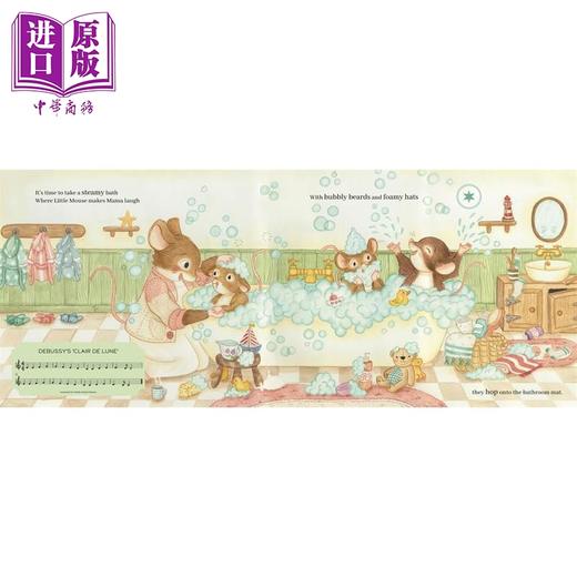 【中商原版】Amy Adele发声书 共3册 睡前名曲精选The Bedtime Music Book 生日/新年的歌声Songbook 英文原版 亲子童书音乐书 商品图4