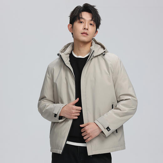 【2111】秋冬季轻薄男士可拆卸帽子羽绒服【个调羽绒服专场】 商品图3