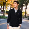 D110419秋冬新品男士上衣纯色长袖针织开衫拉链保暖外套 商品缩略图13