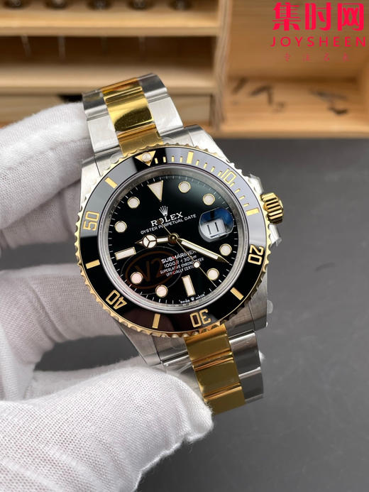 劳力士潜航者系列 VS间金黑水鬼41mm 三代水鬼 VS新款41水鬼 间金黑鬼V2版 配重版 男士腕表 丹东3235机 商品图1