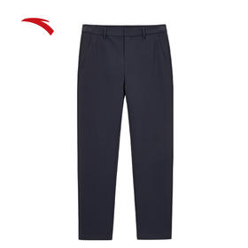 安踏大师腰型动裤丨舒乐休闲西裤男2025新款直筒长裤子152547514N-2