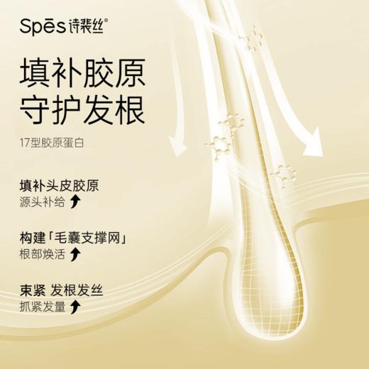Spēs诗裴丝 海盐玻尿酸/姜茸胶原洗发水500ml/山茶花椰油沐浴露500ml 洗护套装 48小时发货 商品图5